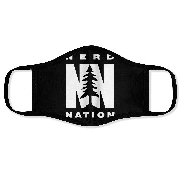 Discover nerd nation Face Masks