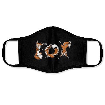 Discover YOGA Foxes Face Masks
