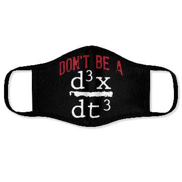 Discover Funny Nerdy Math Physics Joke Geek mathematics Face Masks