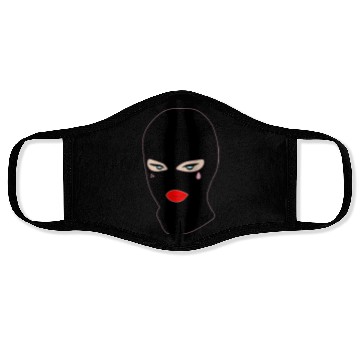 Discover Gangster Ski Mask - Illustration Design Face Masks