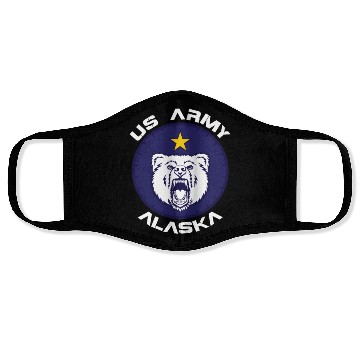 Discover US Army Alaska Polar Bear Patch Face Masks