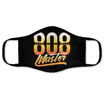 Discover 808 master - 80s style Face Masks