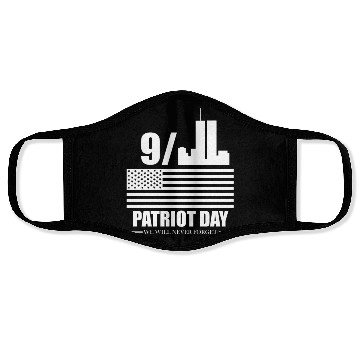 Discover 9 11 Patriot Day Face Masks