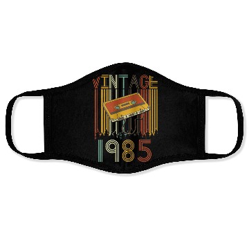 Discover Vintage 1985 Retro Face Masks