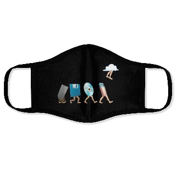 Discover Computer Engineering Software Disk USB Cloud Face Masks