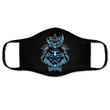 Discover samurai japan mask head Face Masks
