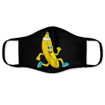 Discover Banana Running Sport Face Masks