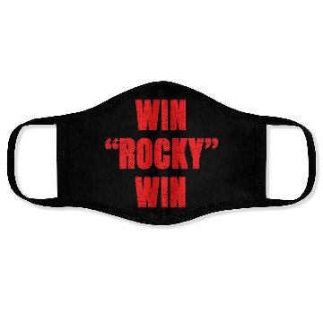 Discover win rocky win Face Masks inspired boxing Face Masks