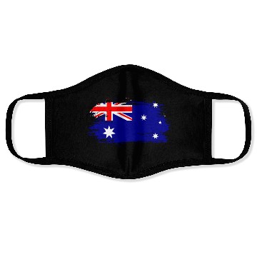 Discover Australia Flags Desgin / Gift Idea Face Masks