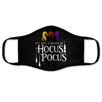 Discover It's Just a Bunch of Hocus Pocus Face Masks