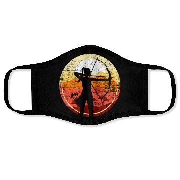 Discover Archery Retro Face Masks