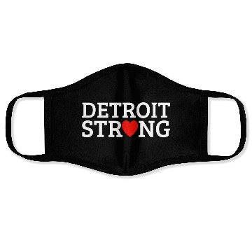 Discover Detroit Strong Face Masks