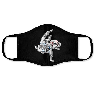 Discover Jiu-Jitsu Astronaut Face Masks