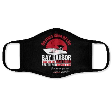 Discover Cool Dexter Bay Harbor Boat Tours Face Masks