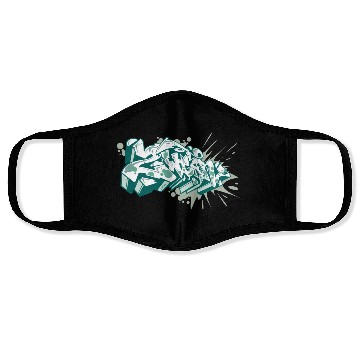 Discover Graffiti Splash Face Masks