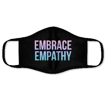 Discover Embrace Empathy Large Colour Face Masks
