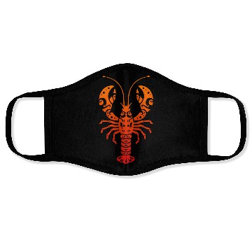 Discover Maori Lobster Polynesian T Tattoo Gift Idea Face Masks