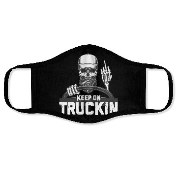 Discover Truck Driver Face Masks