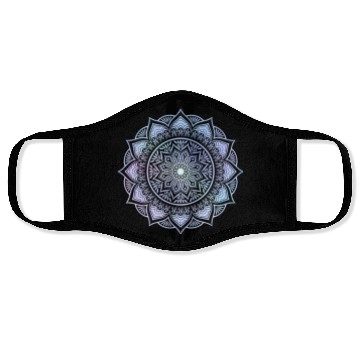 Discover Opalescent Mandala Face Masks