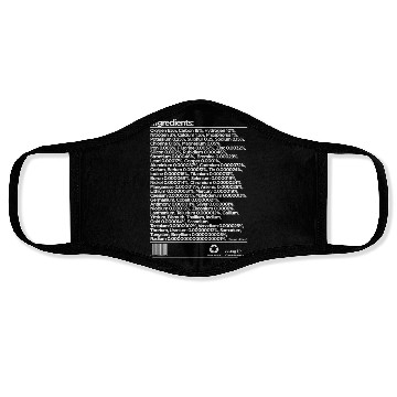 Discover Human Ingredients Science Funny Face Masks