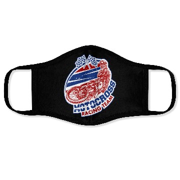 Discover Motocross Racing Team Face Masks