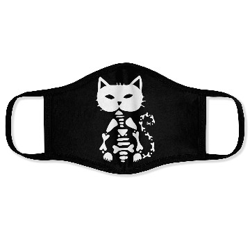 Discover Skeleton Cat Face Masks