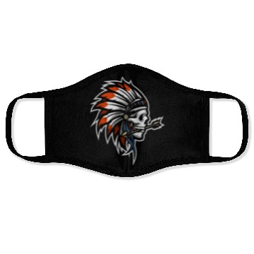 Discover Native American Indian Headdress Skull Face Masks