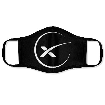 Discover space x spacex elon musk Face Masks