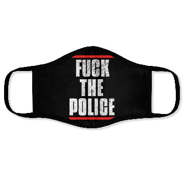 Discover Fuck the Police Face Masks