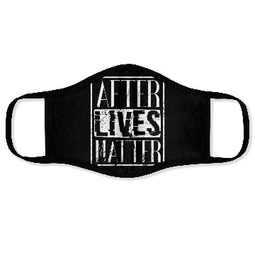 Discover After lives matter Ghost hunting paranormal Face Masks