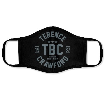 Discover TBC Terence Crawford Face Masks