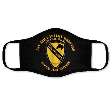 Discover Army 1st Air Cavalry Bde Warriors 1st Cav Division Face Masks