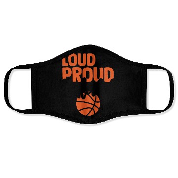 Discover Loud And Proud Basketball Mom Face Masks
