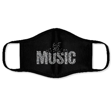 Discover music Face Masks