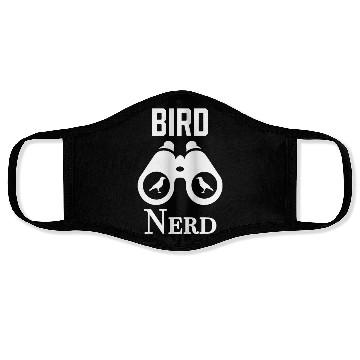 Discover Bird Nerd Face Masks