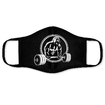 Discover Gorilla Gym Fitness Pump Monkey Scream Face Masks