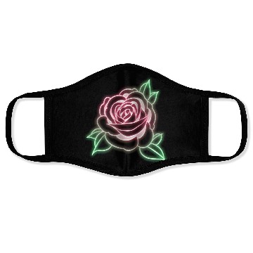 Discover Neon Rose Face Masks