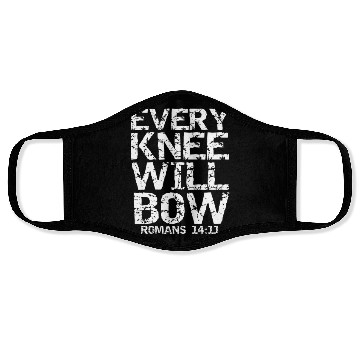 Discover Bold Christian Bible Verse Quote For Men Every Kne Face Masks