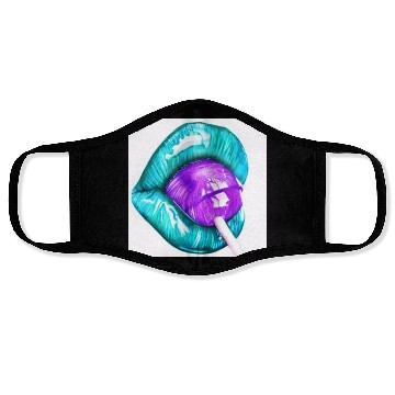 Discover GREEN LIPS AN LOLLIPOP Face Masks