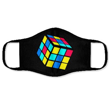 Discover 90s 80 Trendy Nostalgia Cube Face Masks