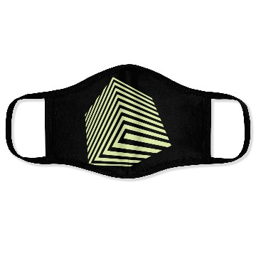 Discover Geometric Cube Face Masks