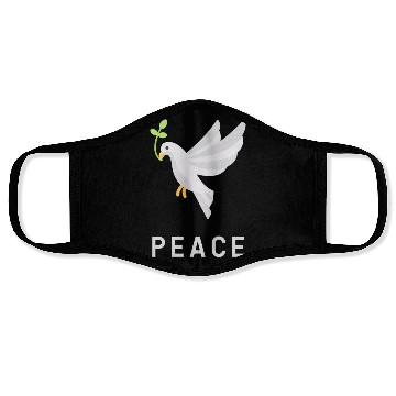 Discover Bird Bird Lover Flying Freedom Peace Face Masks