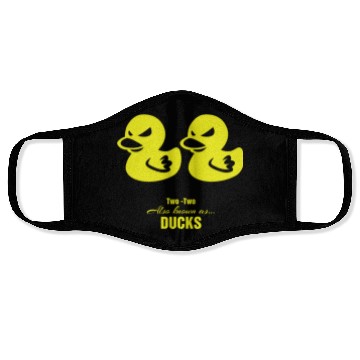 Discover Poker - Yellow 2-2 "Ducks" Pocket Twos, Deuces Face Masks