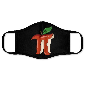 Discover Apple Pie Funny Thanksgiving Math Teacher Gift Face Masks