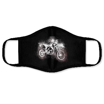 Discover motorcycle smoky Face Masks