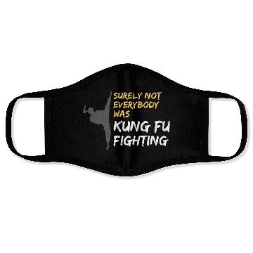 Discover Kung Fu Fighting Face Masks