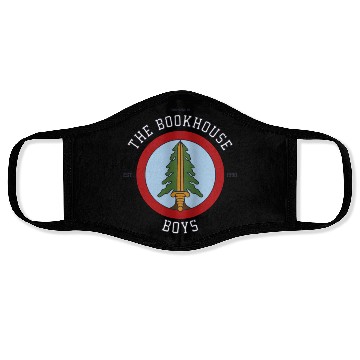 Discover Twin Peaks The Bookhouse Boys Est 1990 Logo Face Masks