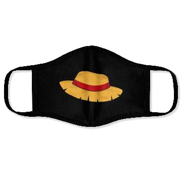 Discover Straw Hat Farmer Farm Face Masks