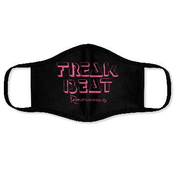 Discover Freak Beat Records Pink Face Masks