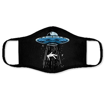 Discover Alien UFO Space Ship Extraterrestrial Face Masks
